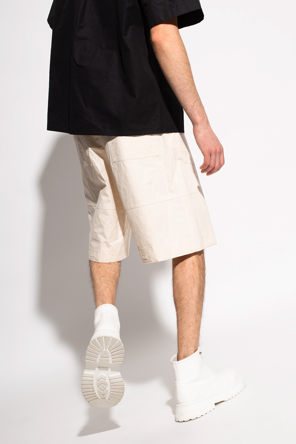 JIL SANDER Appliquéd shorts